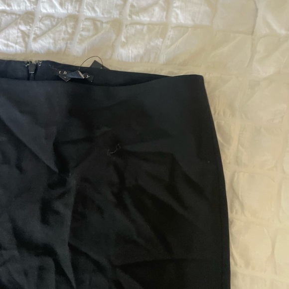 Theory Black Knee-Length Pencil Skirt for Work - Picture 2 of 10